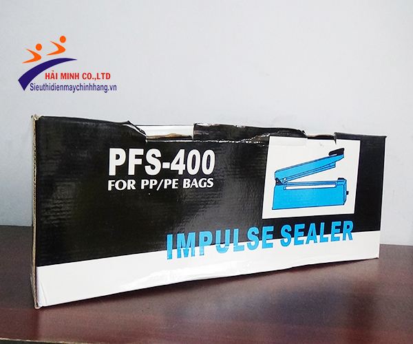 máy hàn miệng túi PFS-400 vỏ thép